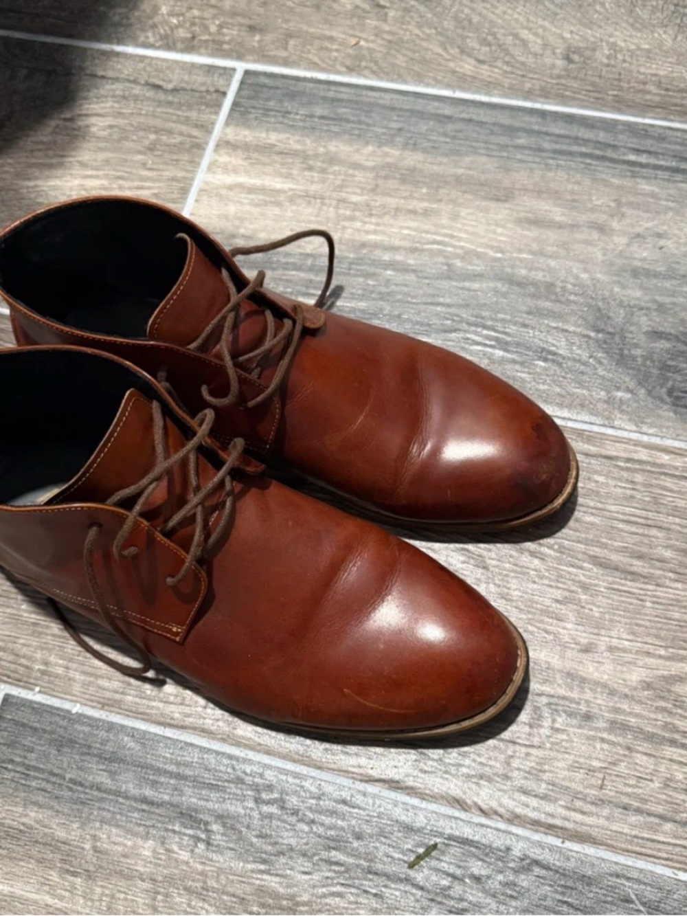 ALDO Brown Leather Boots